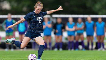 Anna Schurz, #6. Women's Homecoming soccer vs. SBU Friday, September 27, 2024.