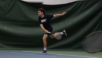 Antonio Ayerbe Streubel playing tennis