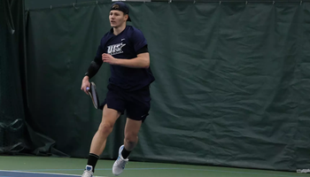 Viktor Karpati playing tennis