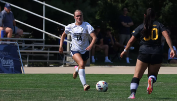 Addison Wittenberg playing soccer