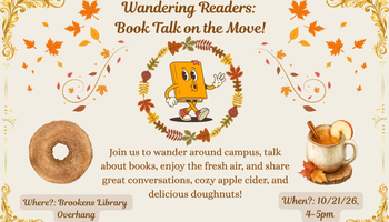 Wandering Readers: Book Talk on the Move!