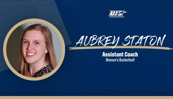 Aubrey Staton. Women's Basketball. Assistant Coach. A photo of Aubrey Staton. UIS Athletics logo