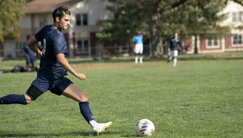 Sergio Crescenzi playing soccer