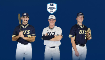 Mark Kattula, Mack Clark, and Adam Lindsey, CSC Academic All-District
