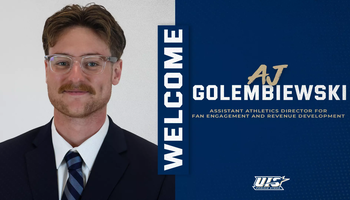 AJ Golembiewski, Assistant Athletics Director for Fan Engagement and Revenue Development