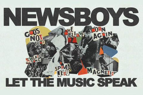 Newsboys Let the Music Speak tour logo