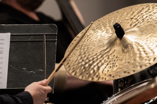 drum being played