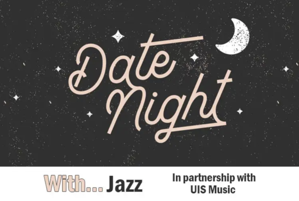 Date night with jazz logo