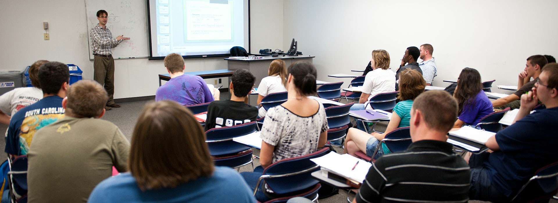 students in class