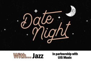 Date night with jazz logo